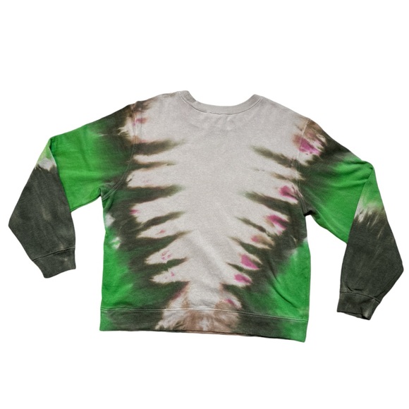 GRATEFUL DEAD LONG SLEEVE CREW NECK TIE DYE PLUS SIZE SWEATSHIRT - Picture 6 of 8